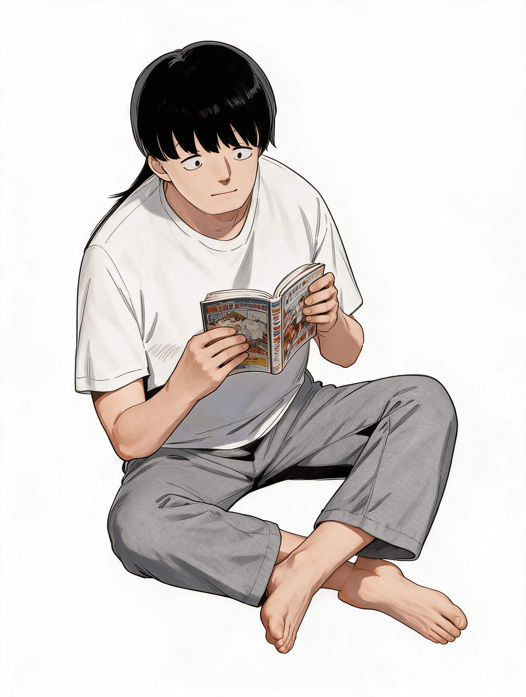 隣室の男性