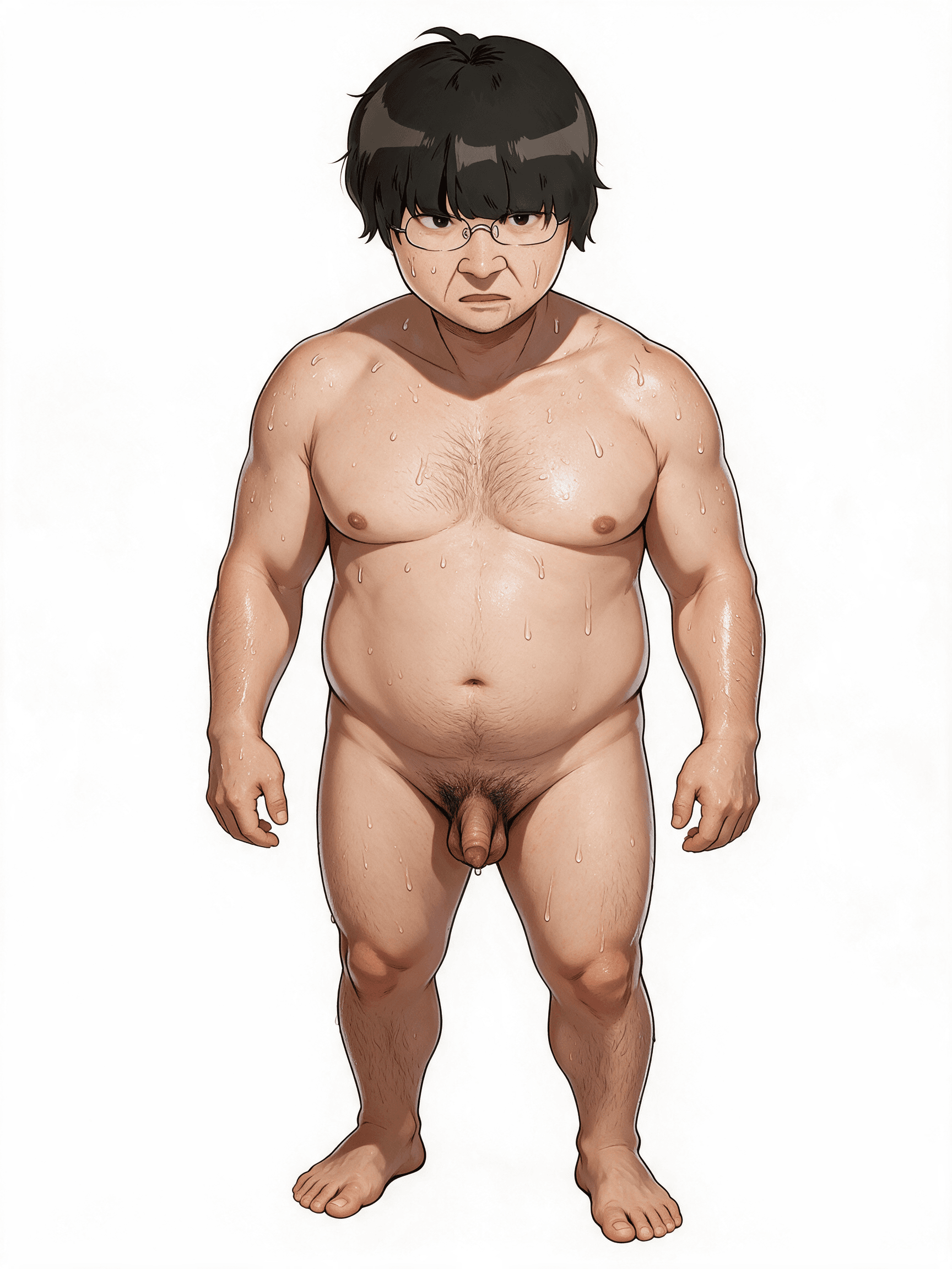 안경 남성