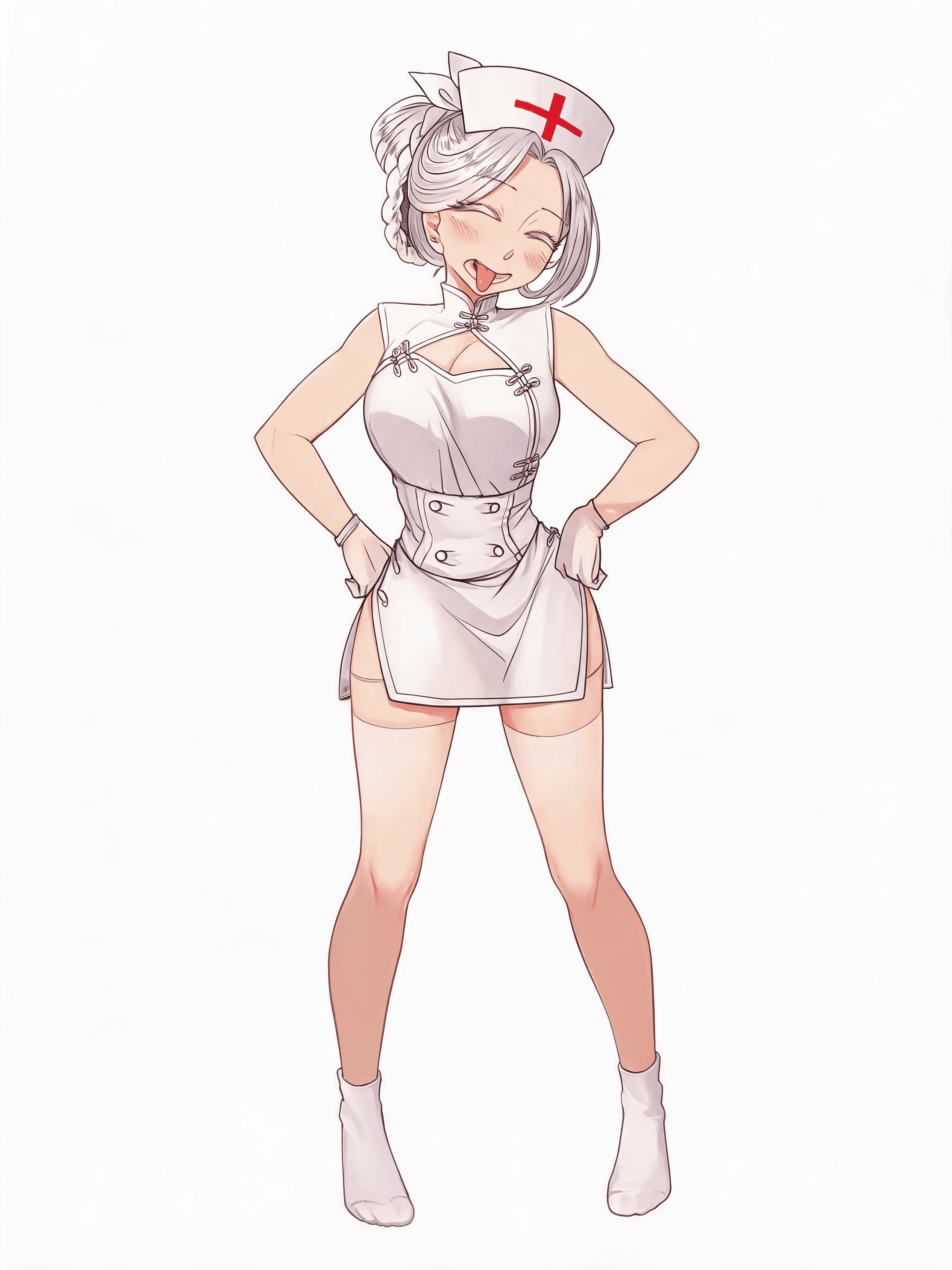 Silver-haired Nurse
